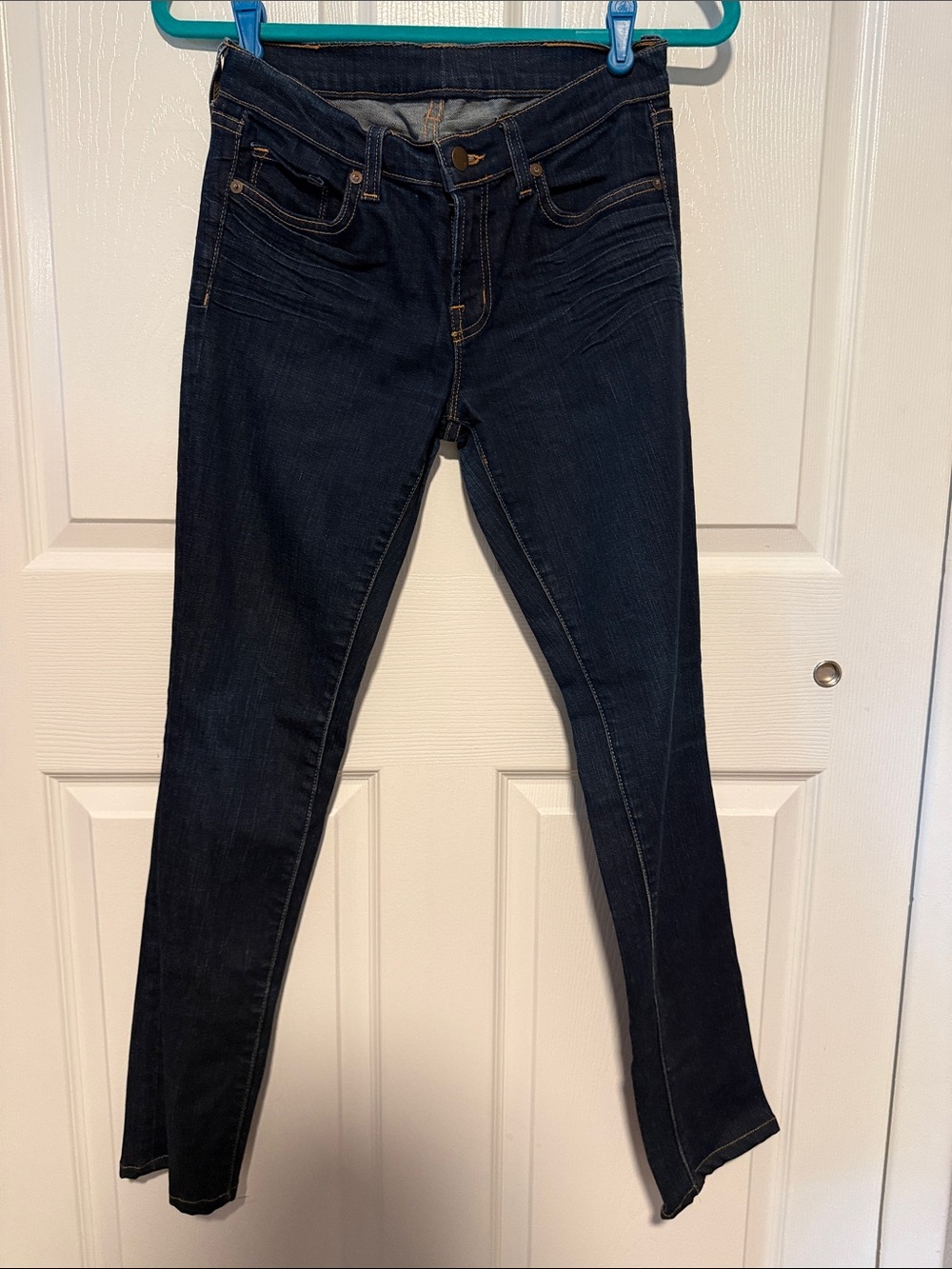 J Brand Dark Indigo Pencil Leg Skinny Jeans size 28
